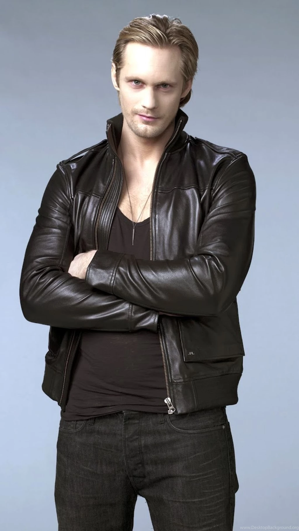 Download Wallpapers 1080x1920 Eric Northman, Jacket, Blonde ...