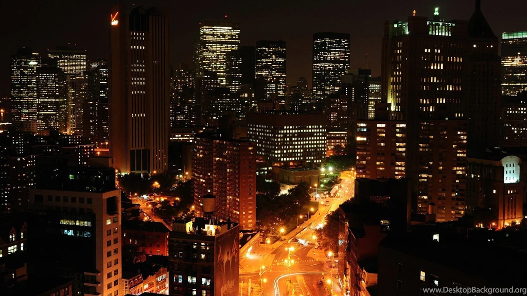 Miami Skyline Wallpaper.