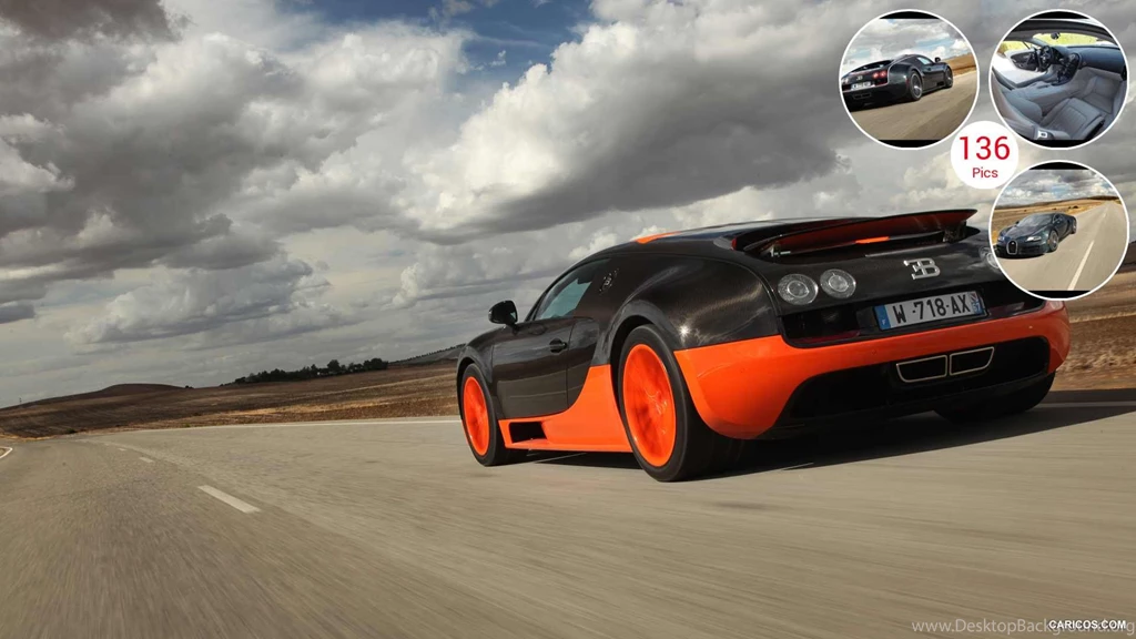 Bugatti Veyron Super Sport Orange & Black