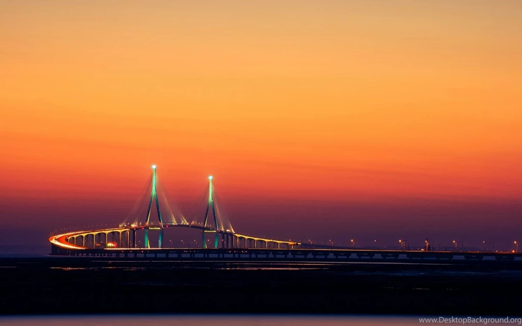 1440x900 Incheon Bridge Sout Korea Wallpapers
