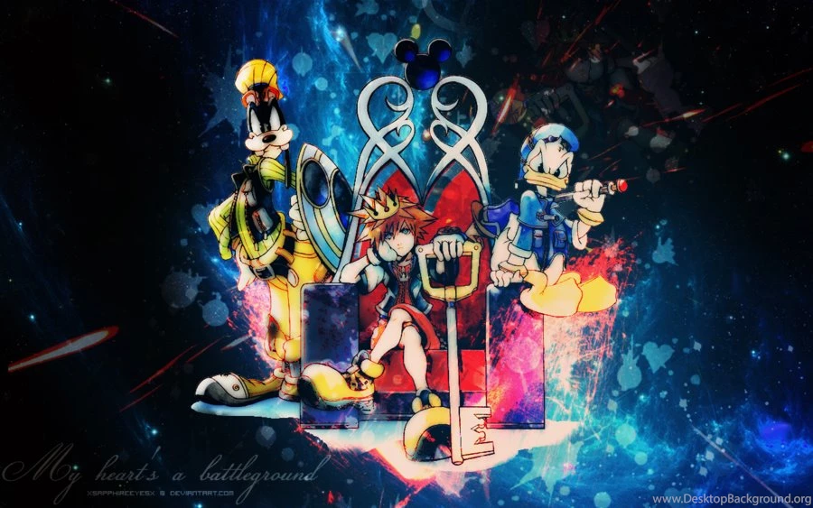 DeviantArt: More Like Kingdom Hearts Desktop Backgrounds By ...