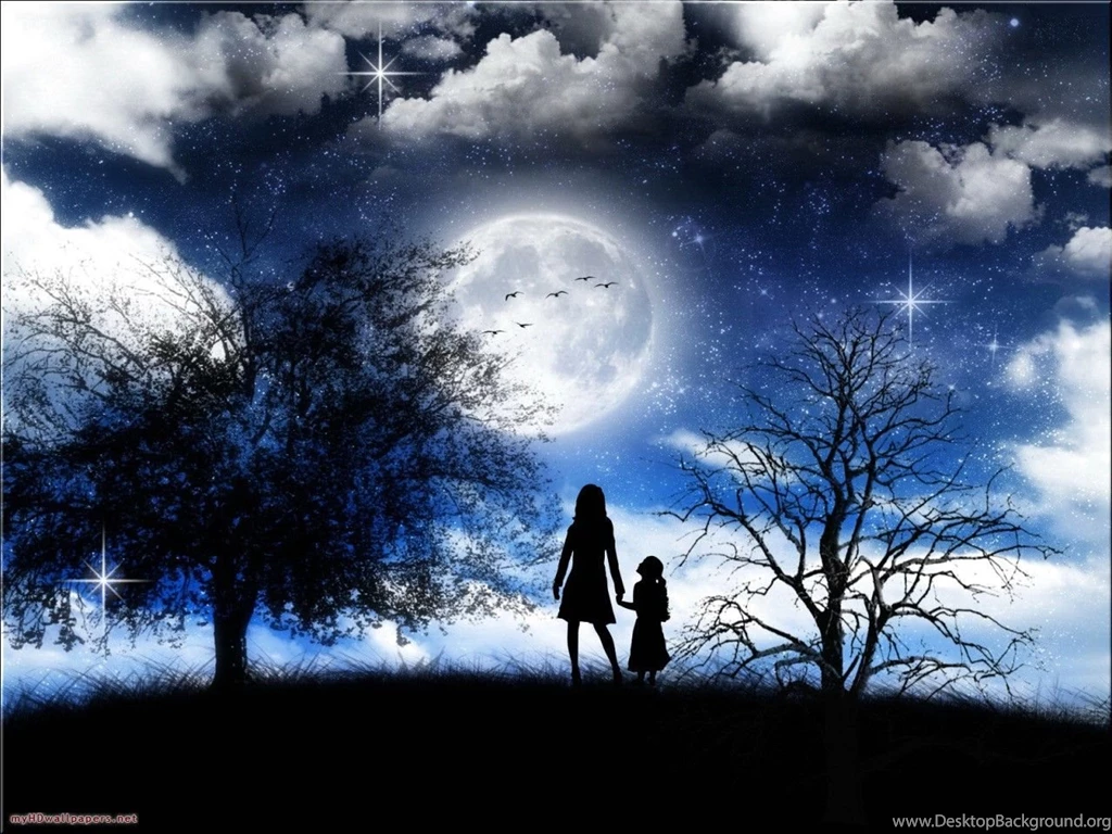 Pic > Romantic Moonlight Wallpapers
