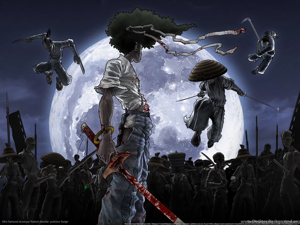 Afro Samurai Desktop HD Wallpaper.jpg