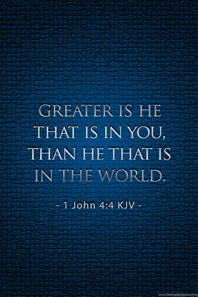 1 John 4:4 (iPhone)