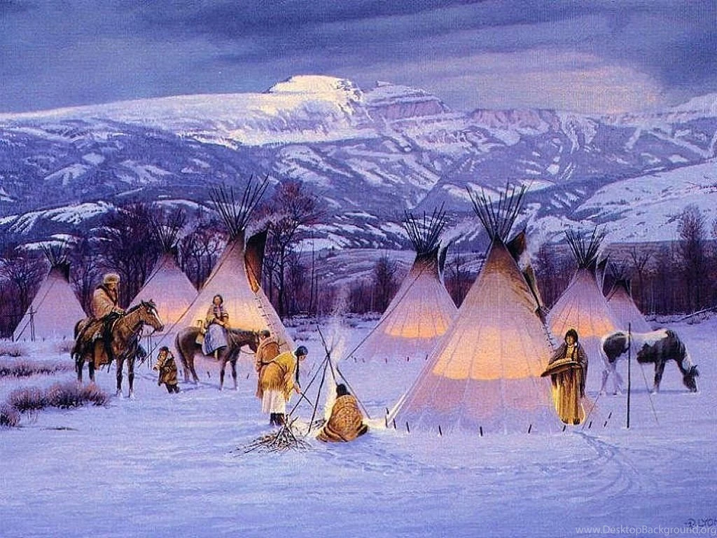 Native American Winter Art Image Gallery Photonesta