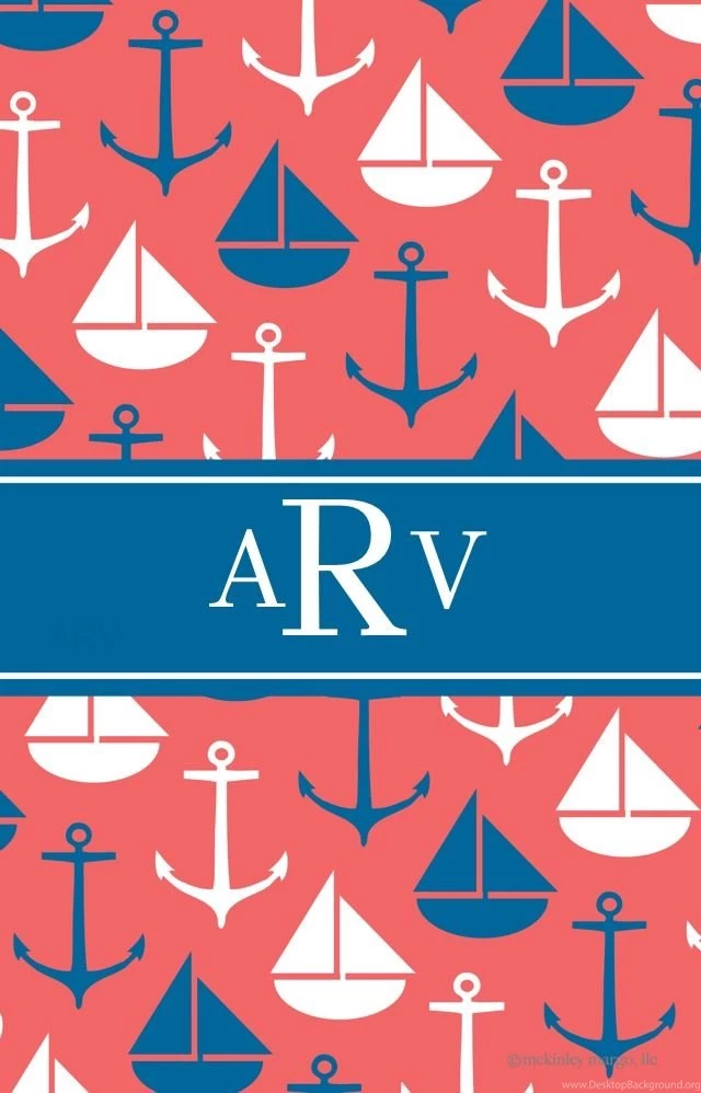 Monogrammed Wallpapers