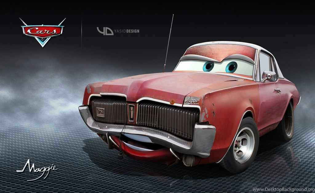 Maggie Disney Pixar Cars YasidDESIGN Wallpapers