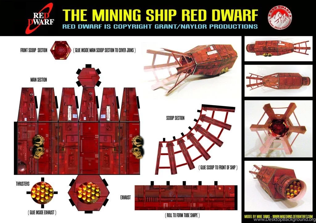 Red Dwarf Model By Mikedaws On DeviantArt