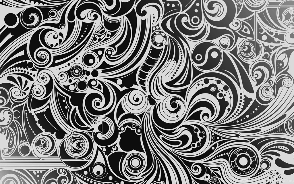 Abstract Patterns Monochrome Wallpapers