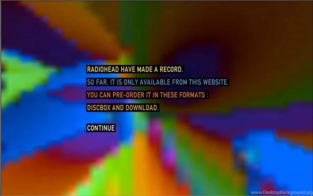 Radiohead Has A New Blurry, Mysterious Profile Pic On Facebook ...
