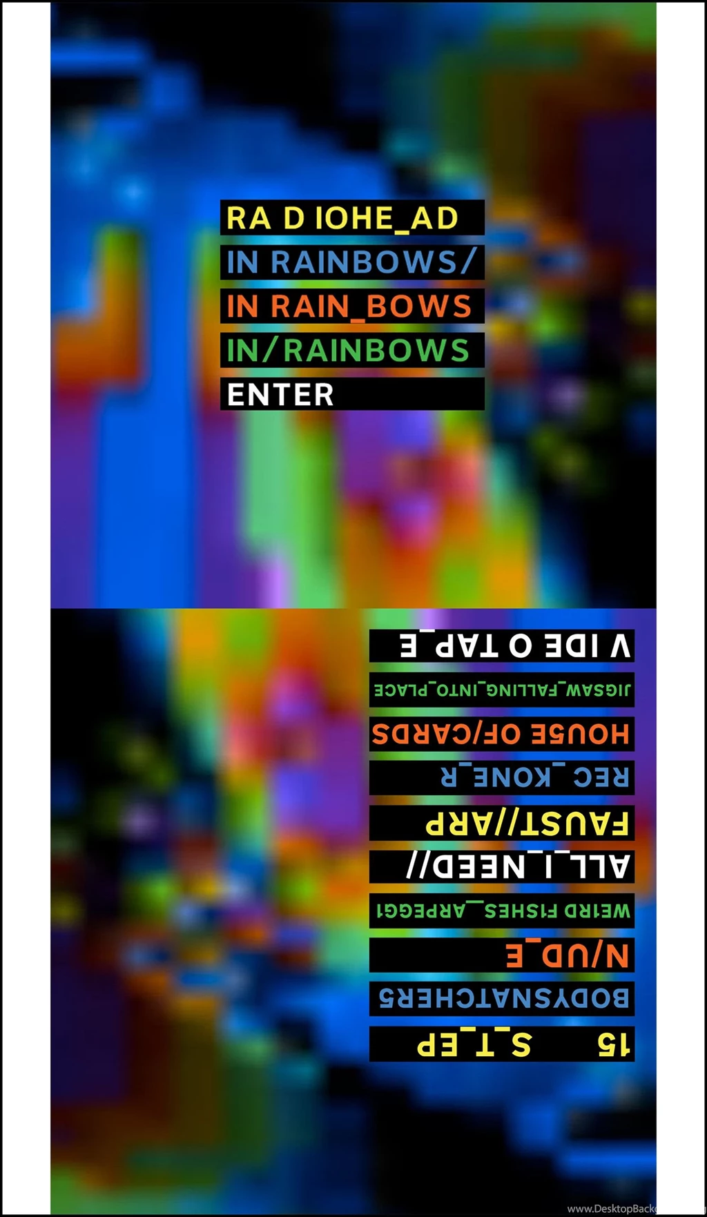 In Rainbows:Radiohead:COVER By Teoeva On DeviantArt