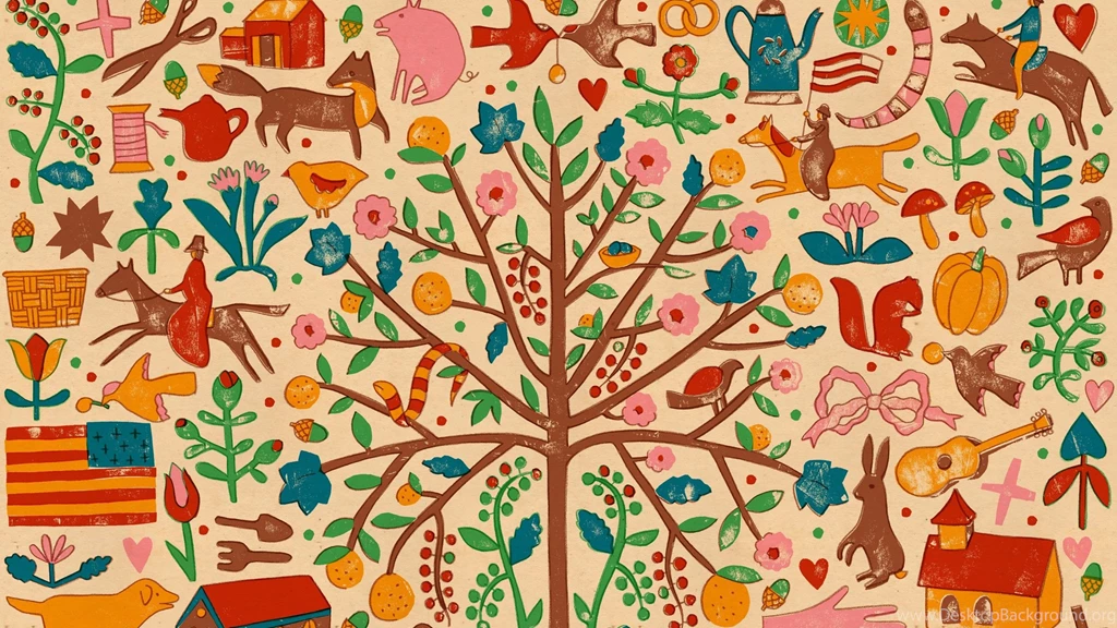 Tree Drawing Art HD Wallpapers FreeWallsUp