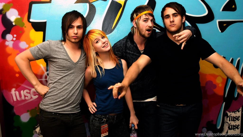 Download Wallpapers 1920x1080 Paramore, Band, Members, Graffiti ...
