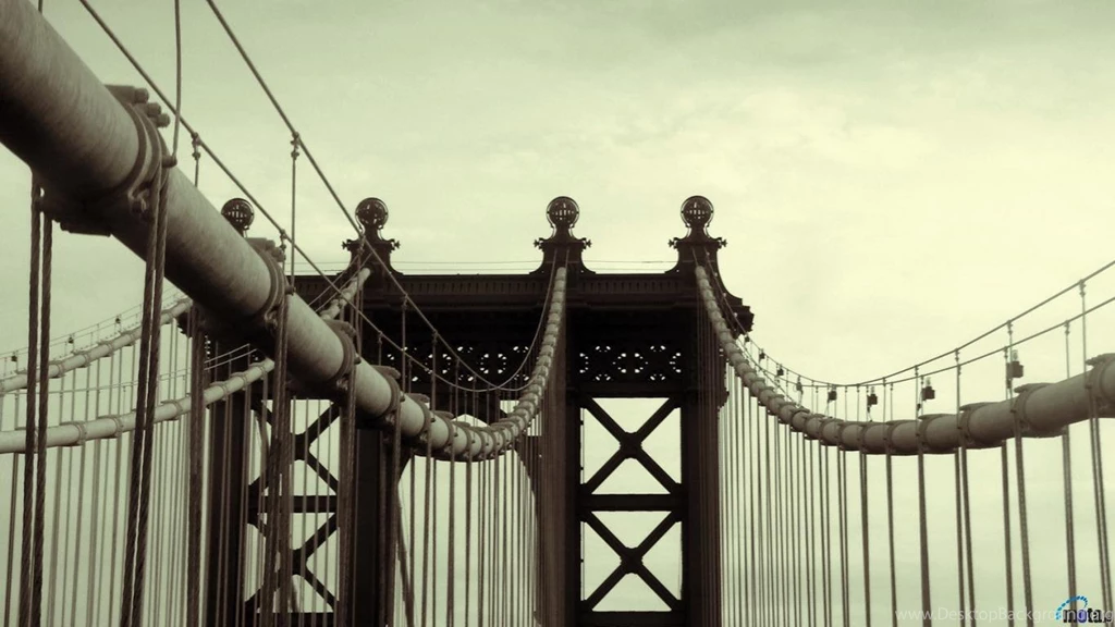 Download Wallpapers Manhattan Bridge, New York City (1366 X 768 ...