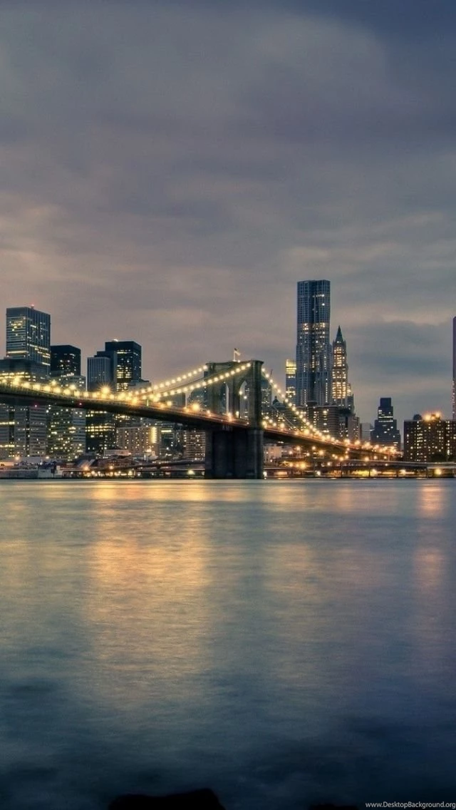 iPhone 5S, 5C, 5 Brooklyn Bridge Wallpapers HD, Desktop ...