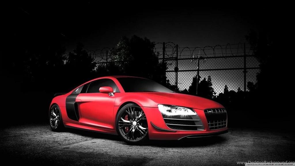 Red Audi R8 GT HD Desktop Wallpapers : Widescreen : High Definition ...