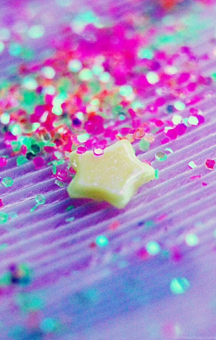 Purple Glitter Star Iphone Wallpapers