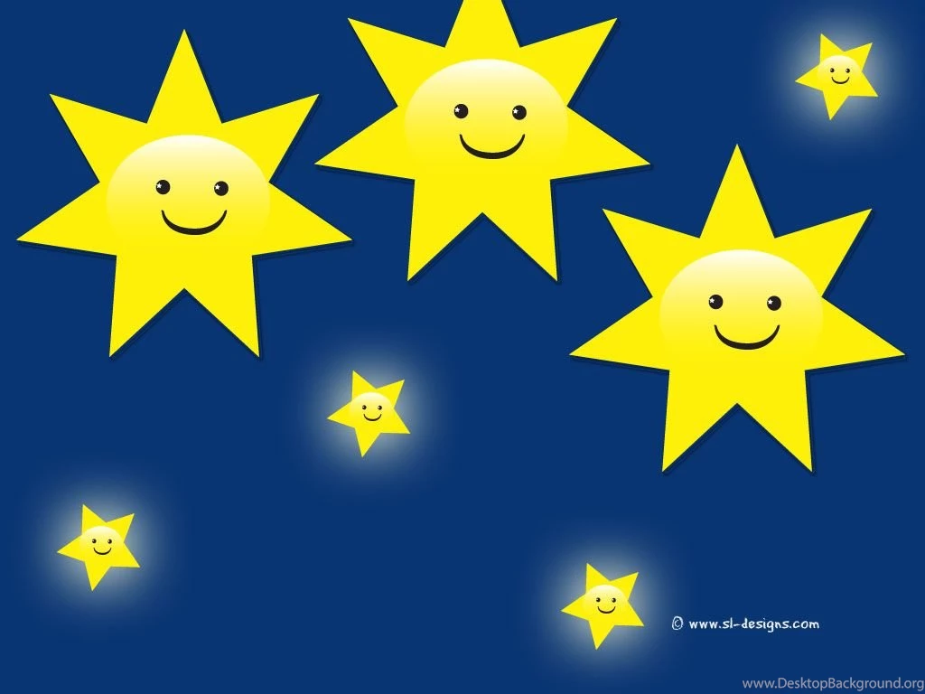 Smiley Stars Desktop Wallpapers
