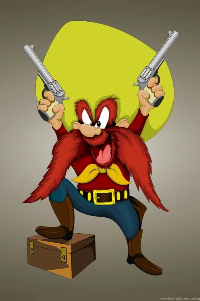Download Wallpapers 640x960 Looney Tunes, Yosemite Sam, Cartoon ...