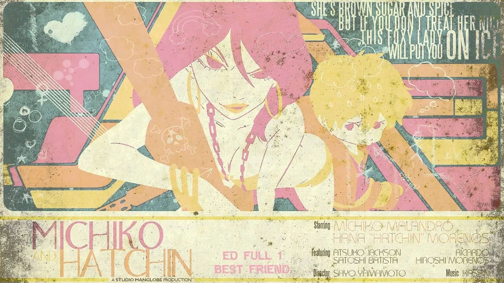 Michiko To Hatchin ED Full 1 Best Friend_1080p YouTube