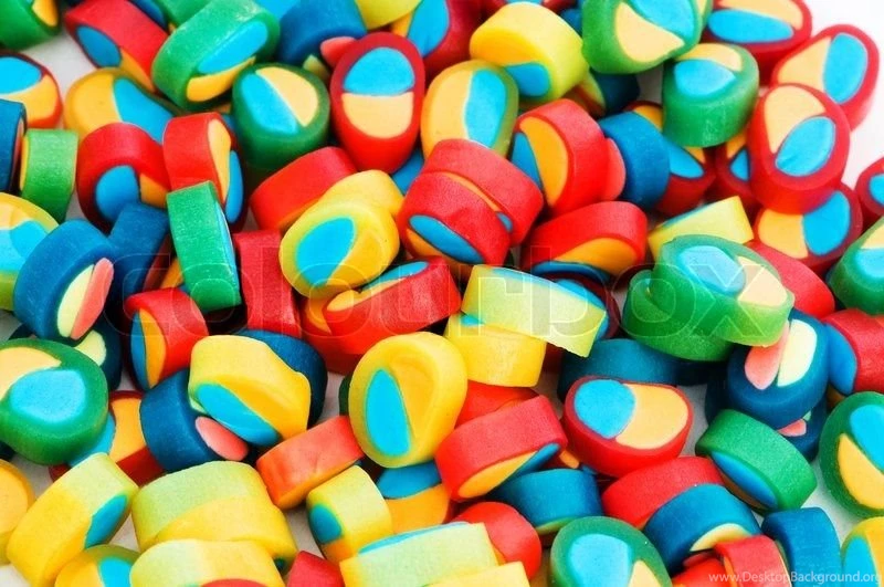 Backgrounds Made Of Colourful Sweets
