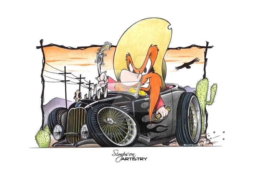 Yosemite Sam By SIMPSONARTISTRY On DeviantArt