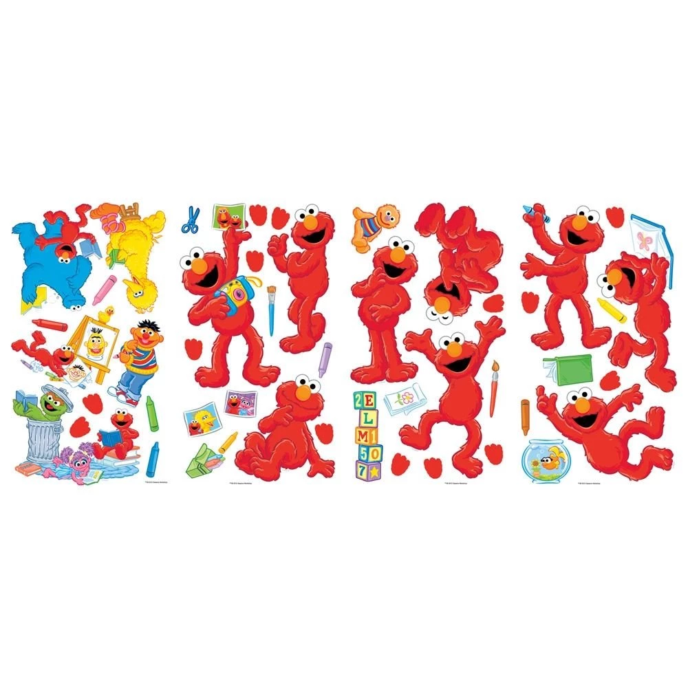 Sesame Street Elmo Wall Stickers