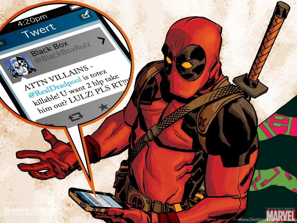 Marvel Deadpool Wallpapers Desktop Backgrounds