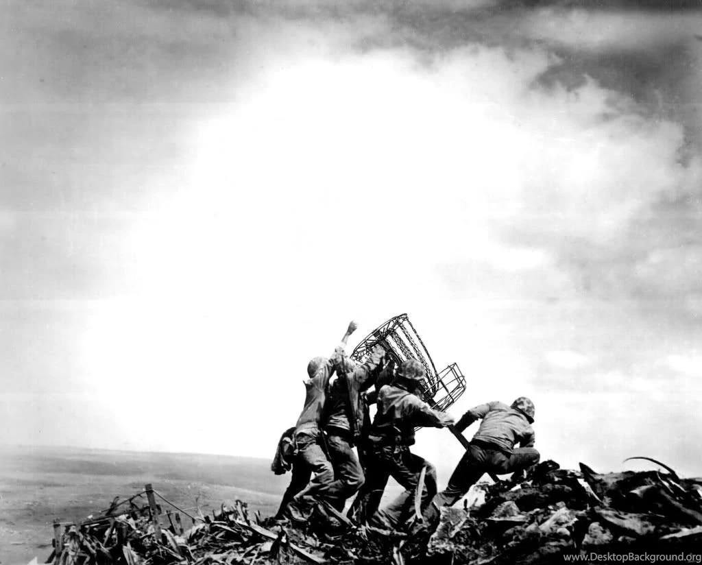 Iwo Jima Flag Raising Wallpapers   Wallpapers Cave