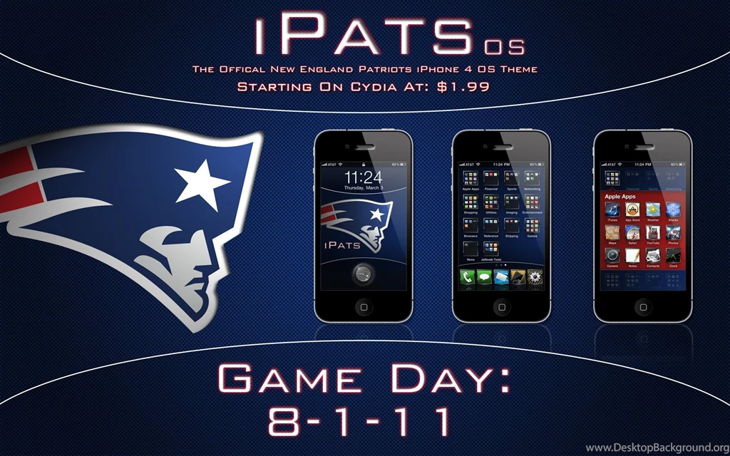 New England Patriots Logo Wallpapers » WallDevil   Best Free HD ...