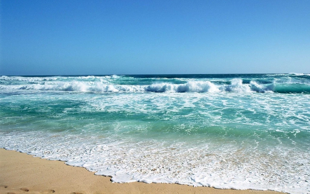 Sea Waves Landscape Wallpapers Desktop 2141
