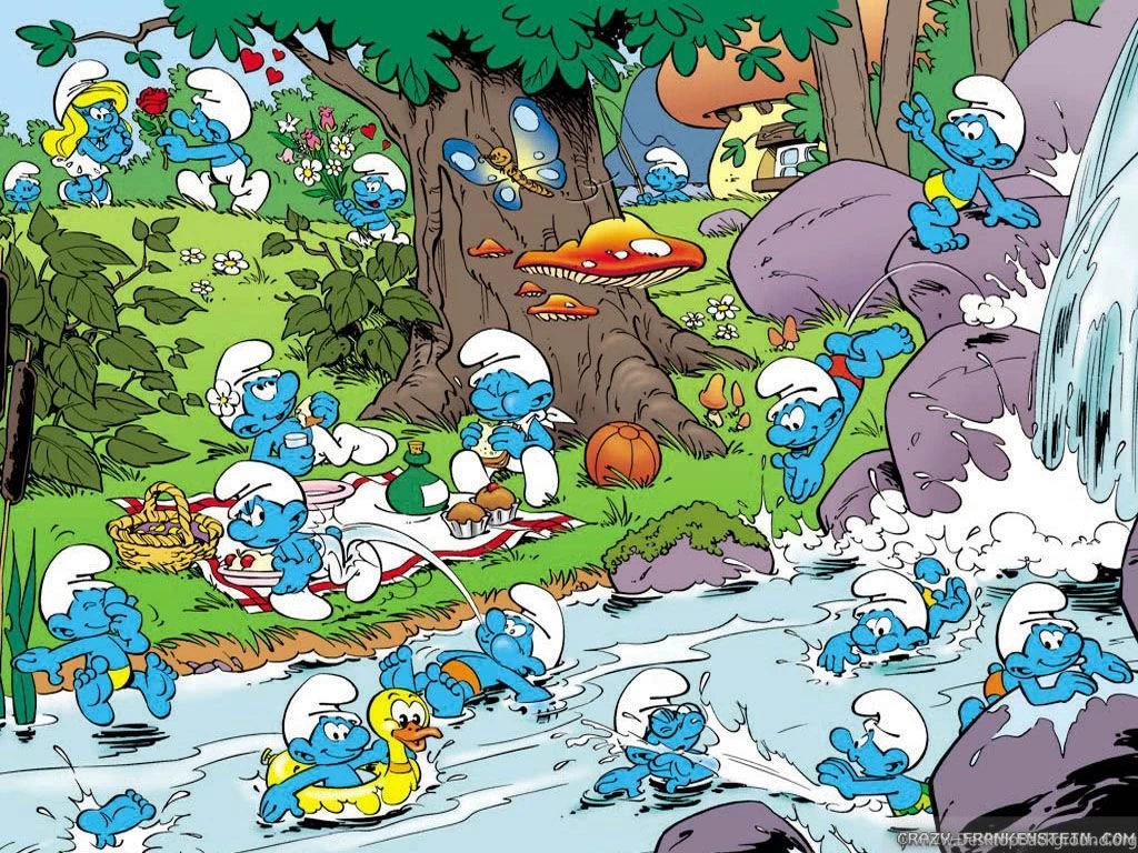 29 The Smurfs Wallpaper Backgrounds Desktop Wallpapers