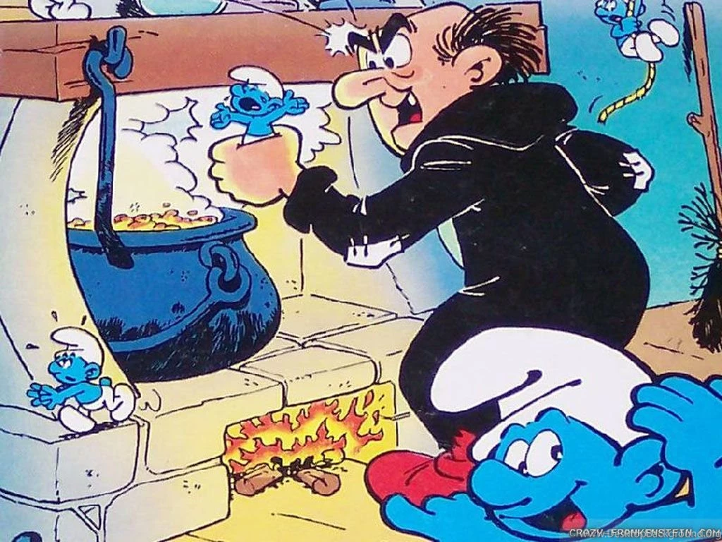 The Smurfs Wallpapers 3 Crazy Frankenstein