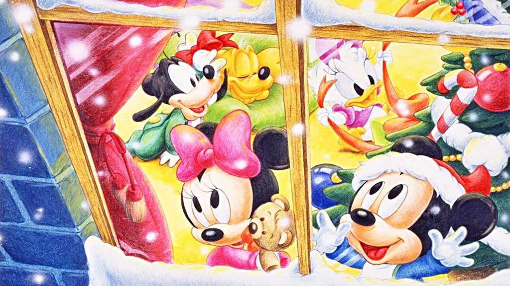 Walt Disney Wallpapers A Very Disney Christmas Walt Disney ...