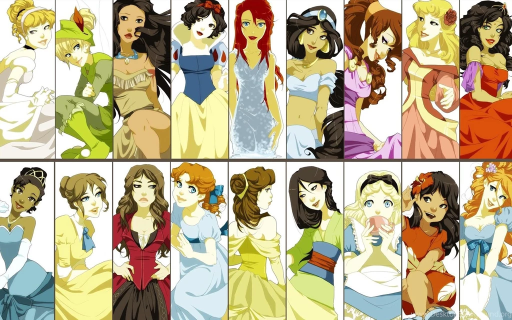 Walt Disney Girl Characters Wallpapers