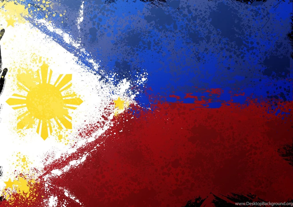 Philippine Flag Splatter By Schizophrenique On DeviantArt