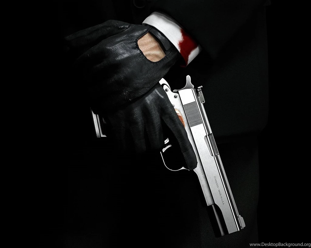 1280x1024 Hitman, Absolution, Sleeve, Gloves, Blood, Killer, Gun ...