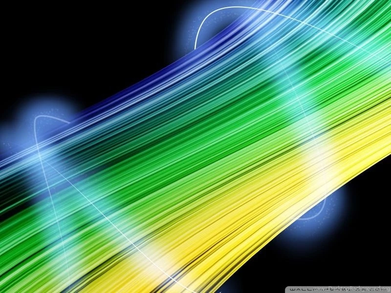 Abstract Colors Yellow Green HD Desktop Wallpapers : Widescreen ...