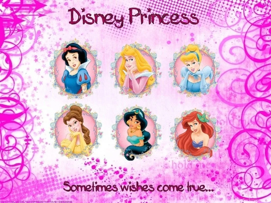 Disney Princess Pink Art Princess Wallpaper Backgrounds