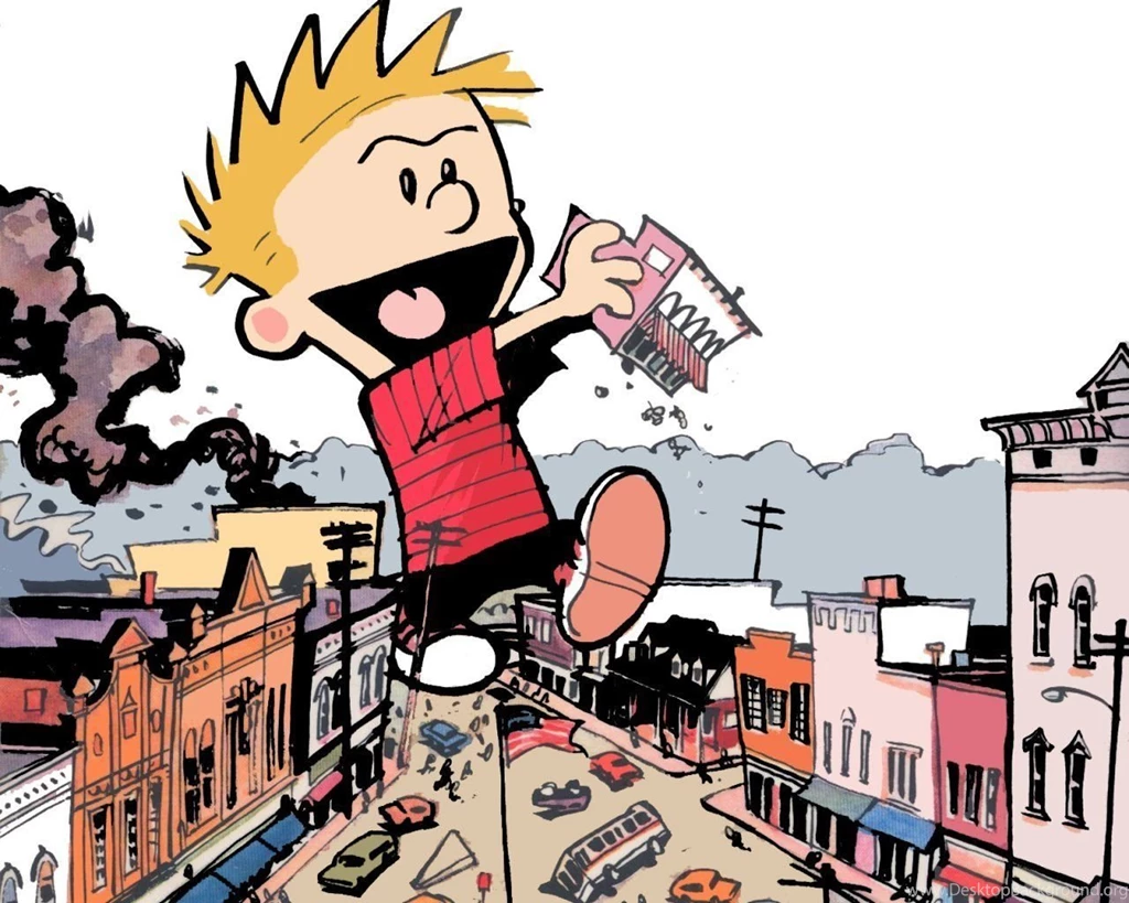 Calvin   Calvin & Hobbes Wallpapers (1395519)   Fanpop