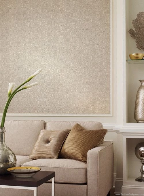 Hourglass Wallpapers In Metallic Design By Candice Olson