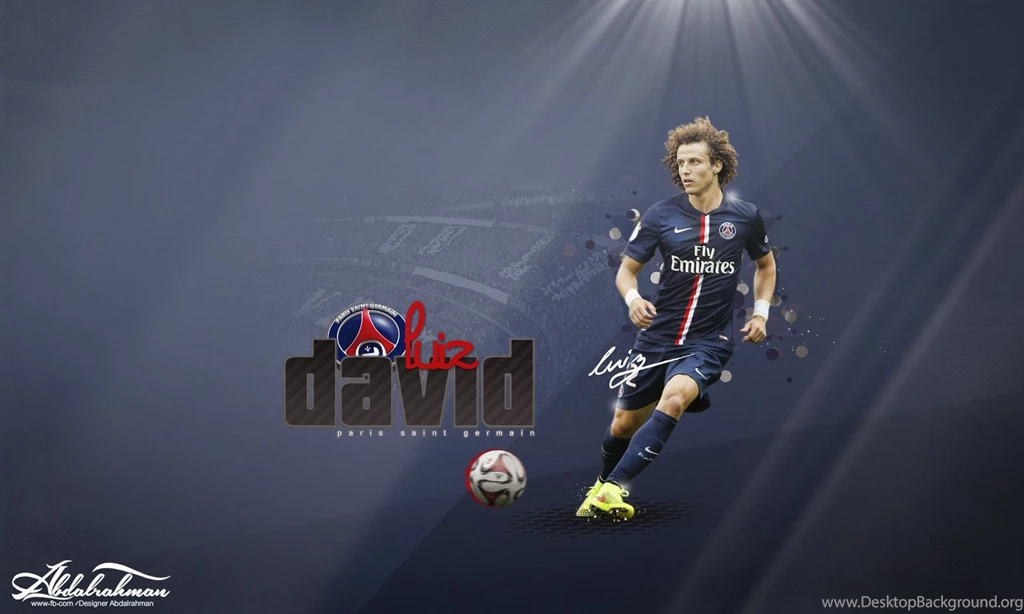 David Luiz 2015 Psg Cool Wallpapers 1080p
