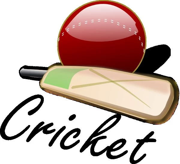 Cricket Bat And Ball Clip Art At Clker.com   Vector Clip Art ...