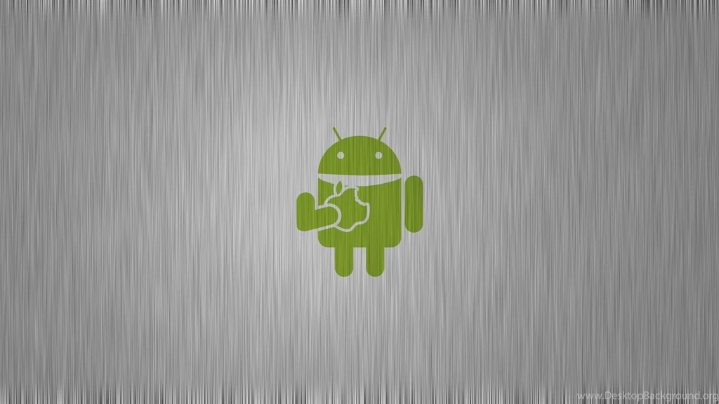 Android Eating Apple Desktop Wallpapers 1276