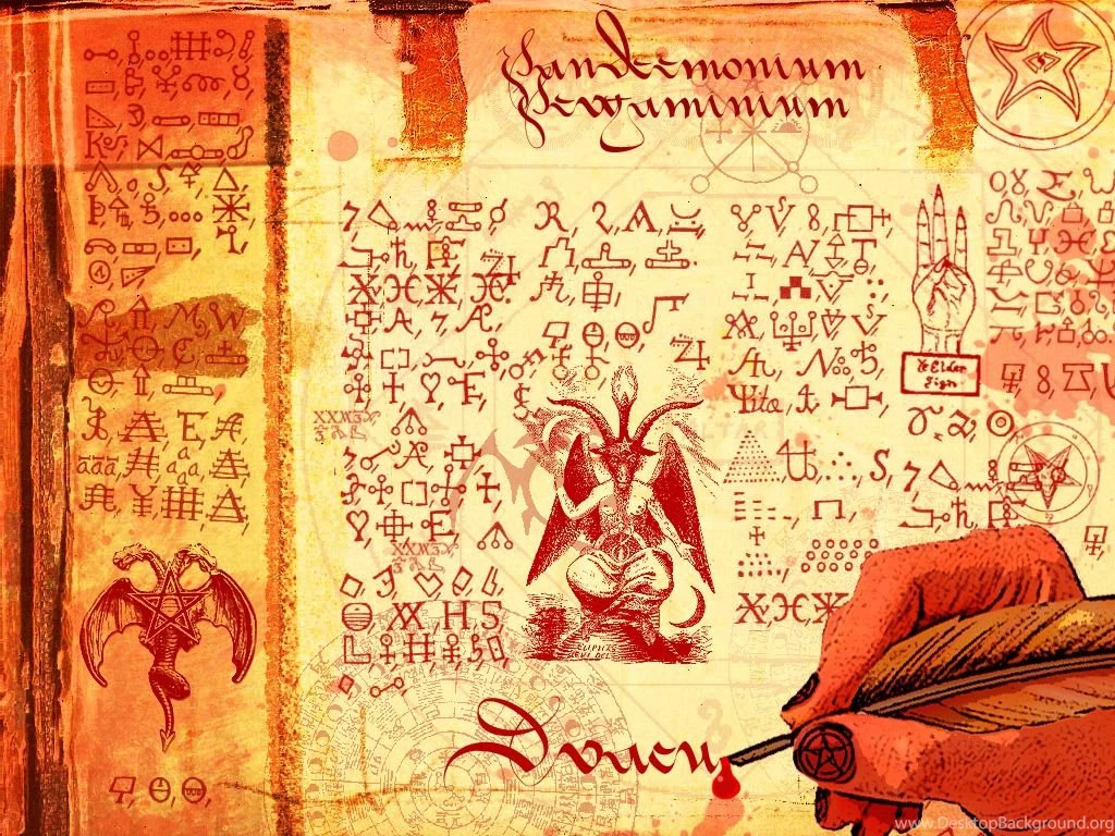 1024x768 Pandemonium Writing Desktop PC And Mac Wallpapers