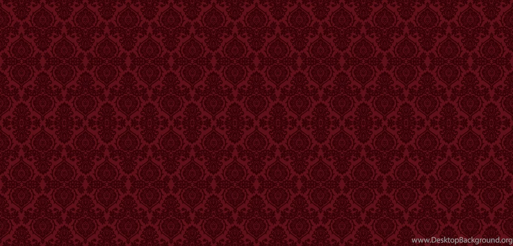 Prancer Ornamental Damask Small Red Fabric Kamiekazee Spoonflower