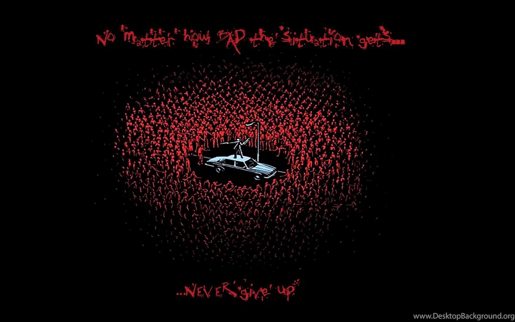 Never Give Up Wallpapers