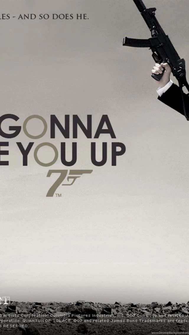 Never Gonna Give You Up iPhone 5 Wallpapers