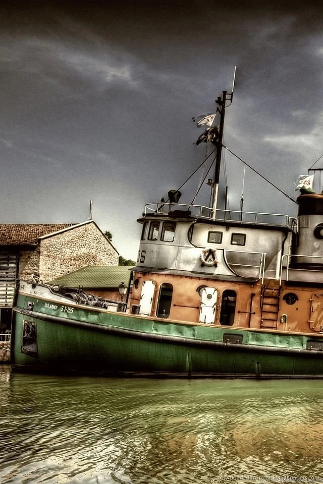 Download HDR US Army Boat Wallpapers For iPhone 4