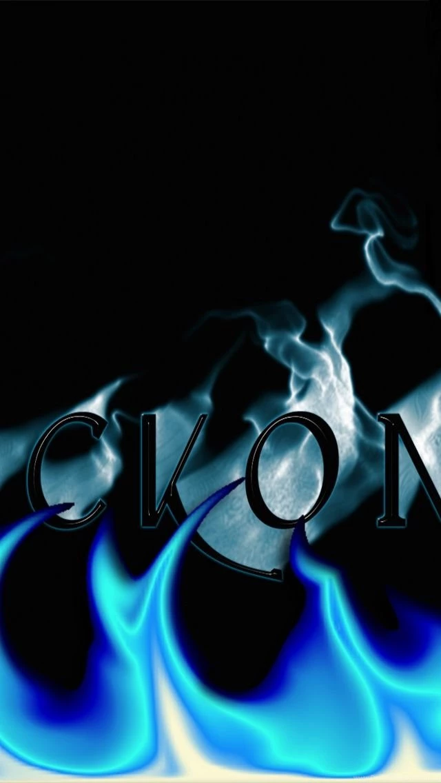 640x1136 SickonE Blue Flame Insane Army Iphone 5 Wallpapers